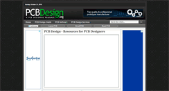 Desktop Screenshot of pcbdesign.org