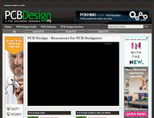 Tablet Screenshot of pcbdesign.org